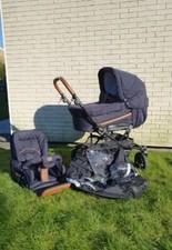 Emmaljunga edge duo Kinderwagen mit viel Zubehör 