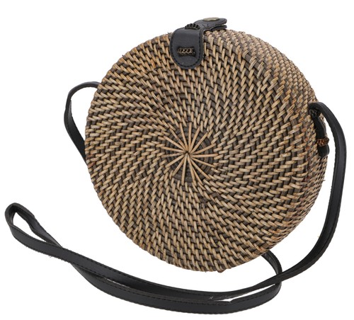 Geflochtene handtasche - geflochtene,