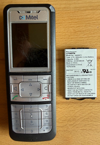 Aastra detewe mitel 612d - aastra, dect
