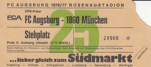 Ticket dfb pokal fc - ticket,