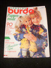 Burda Special Spezial E 946 Puppenmode Schnittmuster 90 Modelle Barbie++