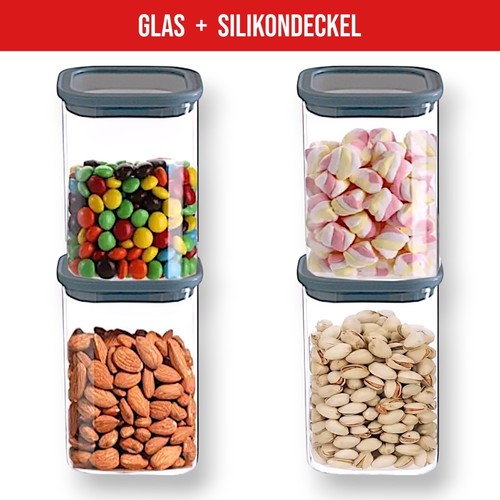 Vorratsdosen set stück - vorratsdosen, 4