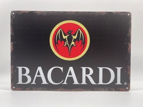 Blechschild bacardi 20x30cm - blechschild,