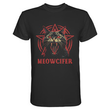 Gothic Katze T-Shirt Meowcifer