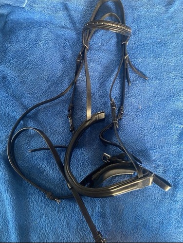 Trense schwarz leder ohne - trense,, schwarz,