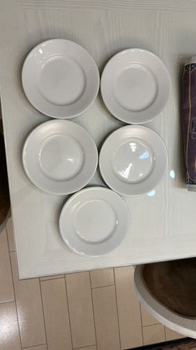 Porzellanteller weiß