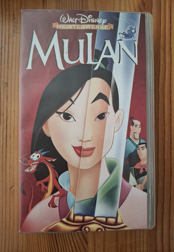 Disney mulan vhs - mulan,