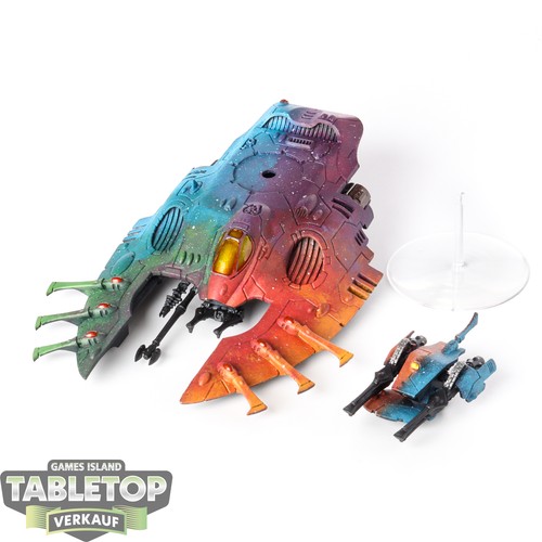 Aeldari wave serpent - serpent,
