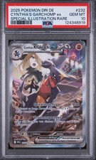 CYNTHIA'S GARCHOMP EX SPECIAL ILL RARE POKEMON GER DE-DEST RIV 2025 232 PSA 10