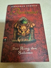 Jonathan Stroud - Bartimäus - Der Ring des Salomo - Hartcover, gebr.