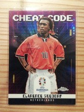 Topps Chrome UEFA Euro 2024 Nr. CC-13 Clarence Seedorf Cheat Code Holland