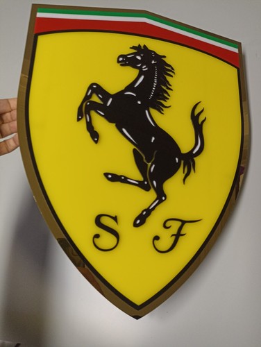 Ferrari logo schild - logo,