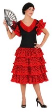 Flamenco Kostüm Kleid Damen
