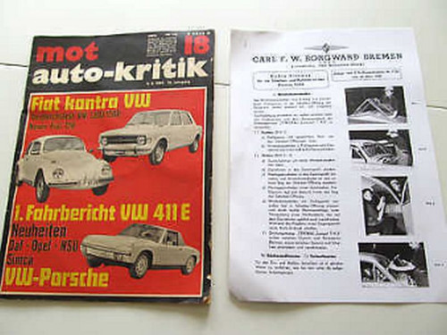Mot auto kritik porsche - vw,