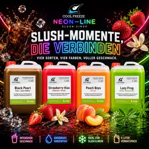 Slush sirup 4x5 cola - sirup,