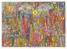XXL original 3D James Rizzi "