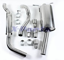 Edelstahl Auspuff Anlage VW