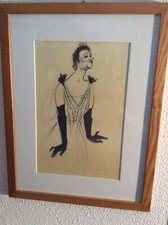 Farblithographie von Henri