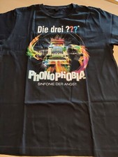 Die Drei ??? T Shirt Phonophobia Gr.M Neu