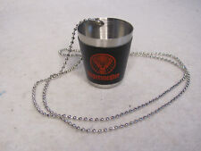 Jägermeister Schnapsbecher mit Kette zum Umhängen, ca. 3cl