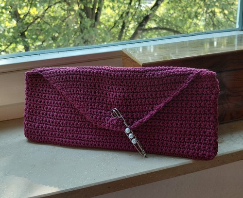 Gehäkelte clutch damen - gehäkelte,