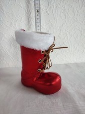 Nikolaus Stiefel zum Befüllen, Weihnachtsstiefel, ca. 15x12 cm