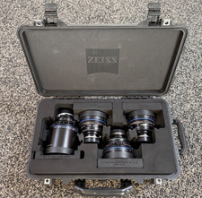Zeiss CP.2 Objektiv Set: 35mm, 50mm, 85mm und 135mm