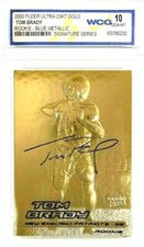 Tom Brady 2000 Fleer Autogramm