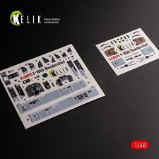 Interior 3D Decal Republic F-105G Thunderchief (for HobbyBoss) 1:48 KeliK K48095