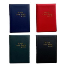 4 Colors Coin Album Books 10