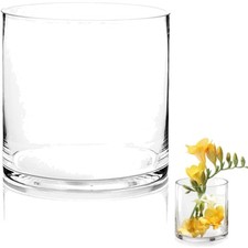 Glas Blumenvase,Zylinder