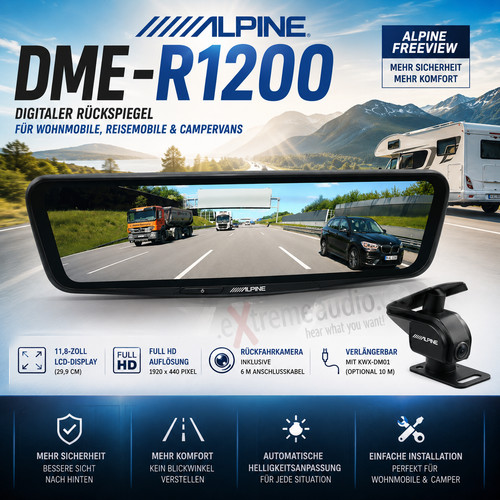 Alpine dme r1200 - alpine, digitaler