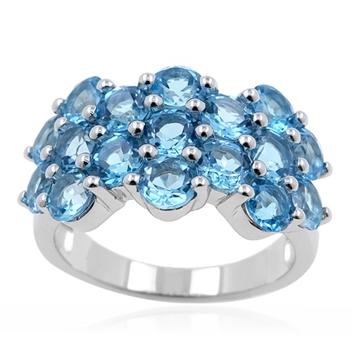 Cavill ring 59ct - topas, blau