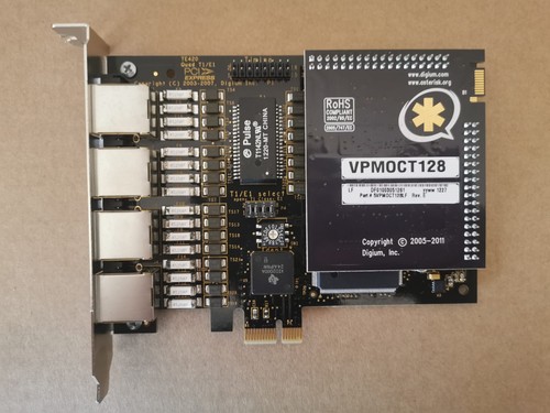 Digium te420 asterisk quad - digium,