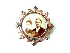 Jugendstil Brosche Antik