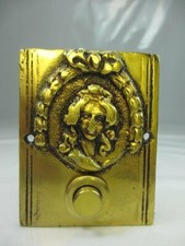 Massiv Messing Klingel Antik