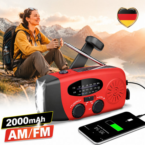 Notfallradio kurbelradio - notfallradio,
