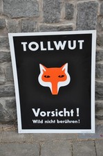 Altes Schild DDR