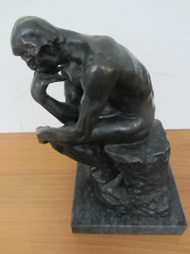 Bronzefigur der denker - "der, denker"