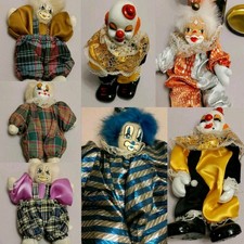 Clowns harlekin deko figur - clowns,, harlekin,