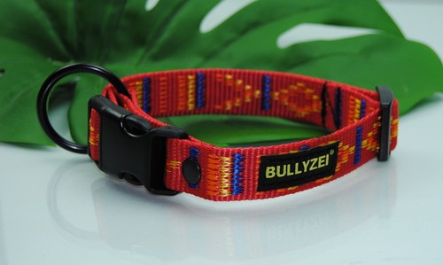 Halsband 25mm rot