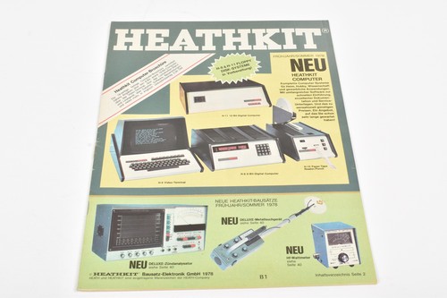 Heathkit katalog prospekt - -,
