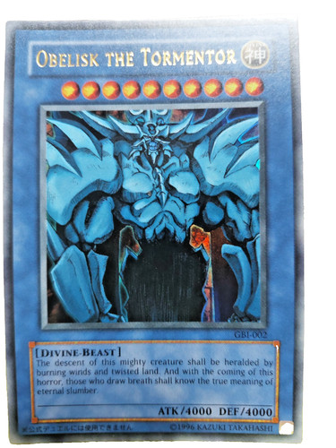 Yugioh god karte obelisk - yugioh,