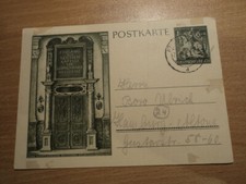 Ganzsache - antike Postkarte