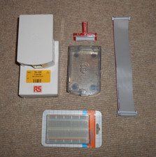 2x Raspberry Pi Gehäuse, T-Cobbler und Breadboard