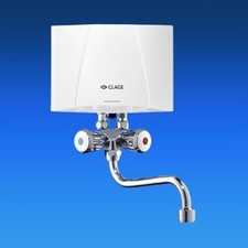 Clage Kleindurchlauferhitzer-Set Übertisch M3 SMB 3,5 kW 230 V Niederdruck