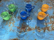 6 DDR Tee Gläser 70er Jahre