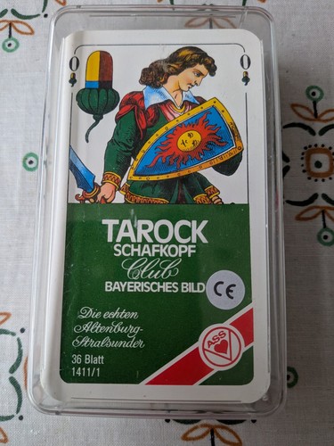 Kartenspiel tarock schafkopf - kartenspiel,