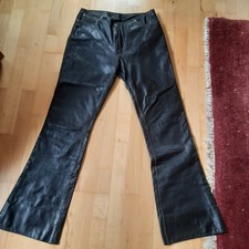 Damen Lederhose Gpsy schwarz Größe M gebraucht