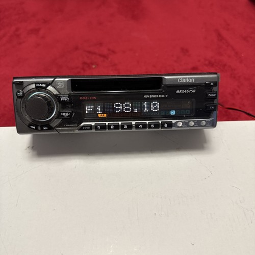 Clarion mrx4675r minidisc - mrx4675r,